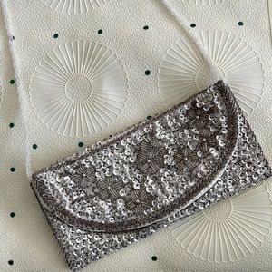Embellished evening purse